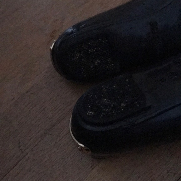 Ted baker rubber flats with bow - Picture 3 of 4